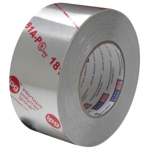 IPG 9202 UV Resistant Removable Silver Aluminum Foil Tape 2 W in. x 50 L  yd.
