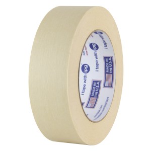 Case of 24 Beige 2 Inch 48mm Masking Tape PG4855 60yds Mask IPG American  Tape