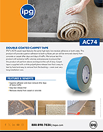 AC74 Carpet Tape Flyer - A Secure Bond