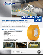 American OM - Orange Mask Automotive Masking Tape
