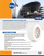 IPG PEFR Fire Retardant PE Tape