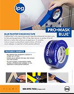 Pro-Mask Blue® Masking Tape