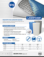 Lamifoam Sell Sheet