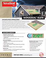 NOVASEAL ELITE ROOF UNDERLAYMENT